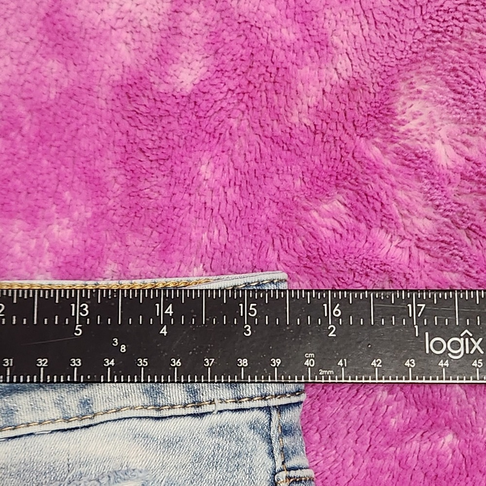 American Eagle Skinny Jeans Mens 31x32 Light Wash Distressed Next‎ Level Flex - Picture 7 of 13